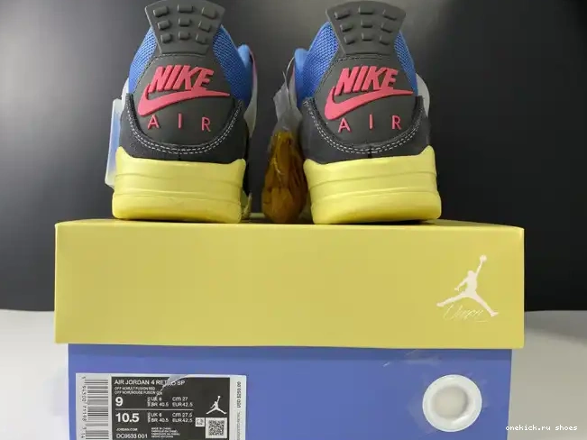 Cheap DC9533-001 AIR NOIR UNION JORDAN OFF RETRO 4 0516